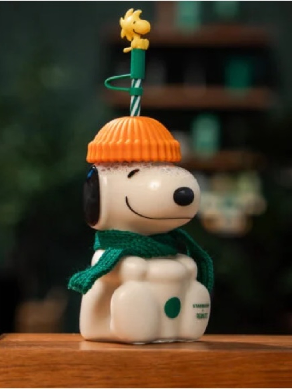 Snoopy x Starbucks Glass Tumbler NIB 2026 ✨🎃